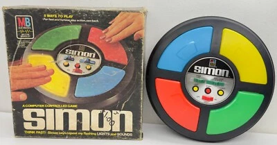 Juego electrónico Milton Bradley MB Simon Says 1978 vintage #4850 ¿PIEZAS NO PROBADAS? Foto 1 de 4