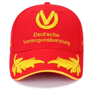 Vintage Michael Schumacher Formula 1 Cap F1 Adult Red Racing Hat Free UK Post - Picture 1 of 4