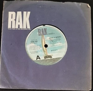 Racey – Such A Night - 1979 7" single excellent, original RAK sleeve - Picture 1 of 1