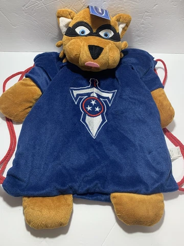 NFL Tennessee Titans Mascot Forever collectibles sling backpack Drawstring W Tag Cover