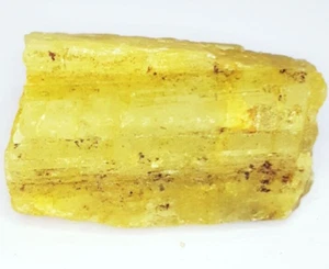215.12 Ct Natural Yellow Beryl Rough Loose Gemstone Certified Rough Gem - Picture 1 of 9