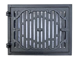 Antike Ofentür Warmhaltefach Kachelofen Art Deco Jugendstil Guss Kachelofentür - Bild 1 von 6