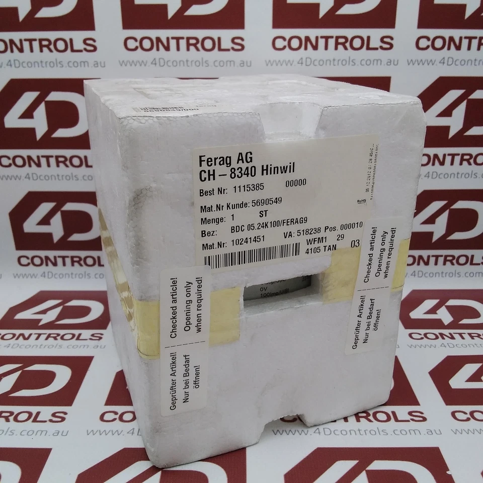 BDC 05.24K100/FERAG9 | Baumer | Encoder, 100PPR, 1 IVS, 3 OV, Sealed (NSS) - Image 1 of 1