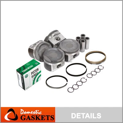 Pistones y anillos aptos 01-03 Toyota RAV4 2.0 DOHC 1AZFE Foto 1 de 4