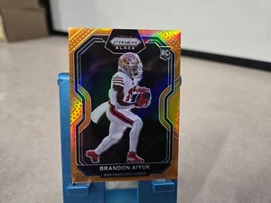 2020 Panini Chronicles Prizm Black Brandon Aiyuk RC Orange /75 PB-14 - Picture 1 of 2
