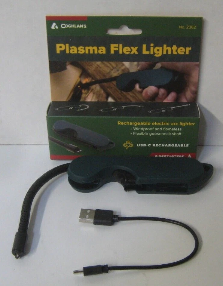 Isqueiro elétrico recarregável Coghlans plasma flexível #2362 - Imagem 1 de 1