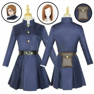 Jujutsu Kaisen Cosplay Costume Kugisaki Nobara Dress Halloween Party Uniform New - Picture 1 of 8