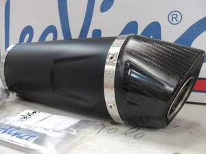 AUSPUFF LEOVINCE "ONE" EVO "BLACK" CARBON-ENDKAPPE EG KTM 690 SMC-R BJ.`12-`15 - Bild 1 von 4