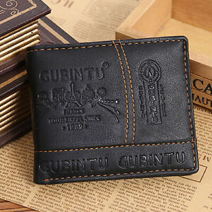 Wallet Men's Leather  Credit/ID Card Slim Purse