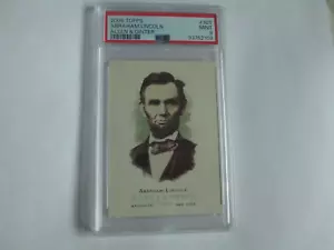 2006 TOPPS ALLEN & GINTER ABRAHAM LINCOLN CARD PSA 9 MINT - Picture 1 of 1