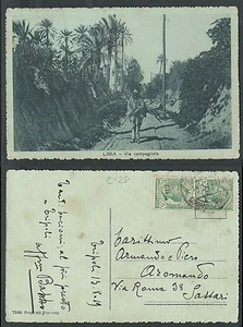 CARTOLINA LIBIA VIA CAMPAGNOLA - C - Picture 1 of 1