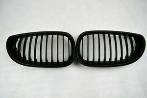 Fit for 04-10 BMW 5-Series E60 E61 Front Grille P Type Matte Black 520d - Bild 1 von 4