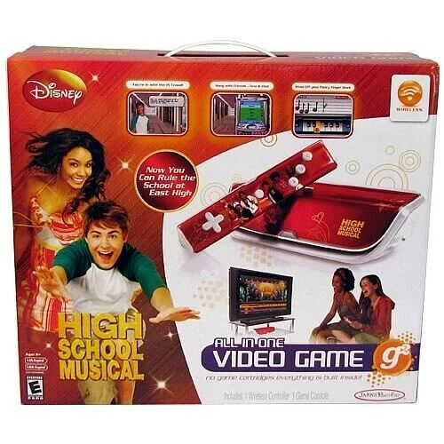 高中音乐 Jakks Pacific 一体式视频游戏全新带盒 — 第 1/2 张图片