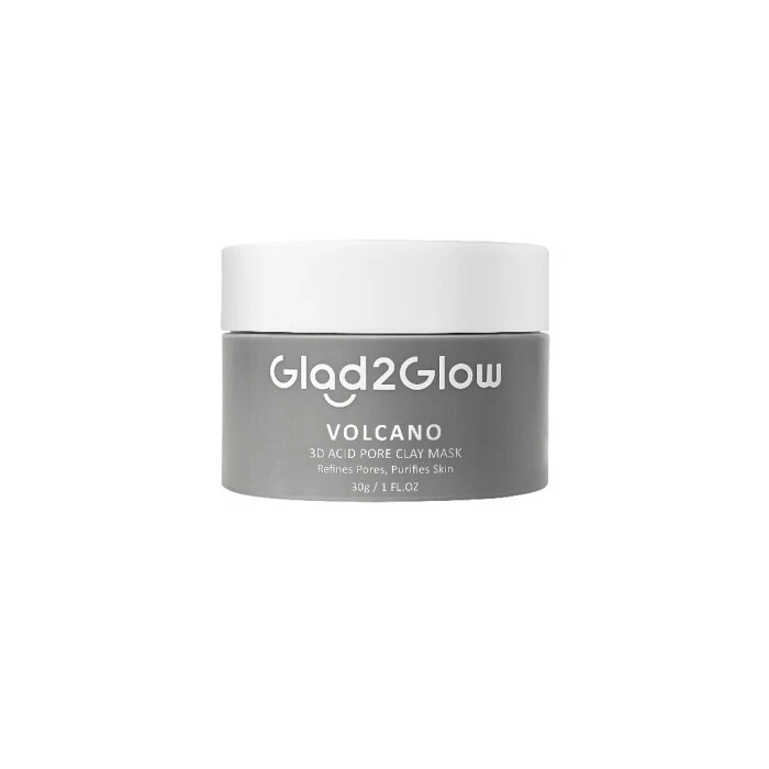 Glad2glow Volcano Clay Mask Deep Pores Cleansing Mud Mask 30g US Free Tax - Image 1 of 1