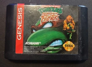 Teenage Mutant Ninja Turtles Tournament Fight Sega Genesis Cart Only 1993 Works! - Picture 1 of 12