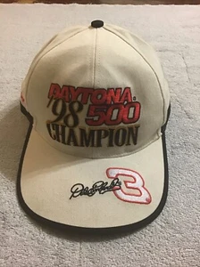 Vintage 1999 DALE EARNHARDT #3 Daytona 500 Champion ‘98 Baseball Cap Hat #/15000 - Picture 1 of 9