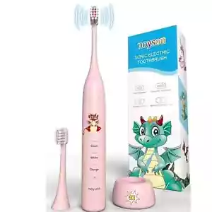 UltraSonic Electric Children Toothbrush With 1X Heads Cartoon Space Series Kids - Picture 1 of 5