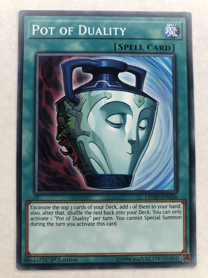 Pot Of Duality - LEDD-ENA26 - Common - 1st Edition (Pack Fresh) - Image 1 of 1