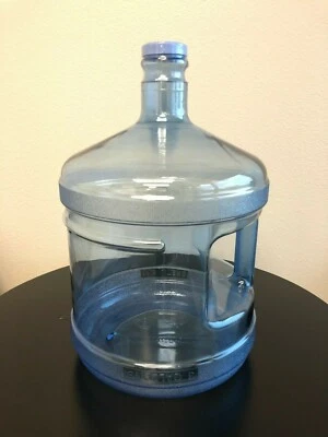 AQUANATION 3 Gallon Polycarbonate Drinking Water Bottle Jug Container For Indoor Emergency