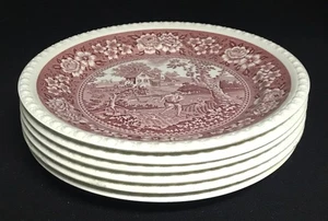 6x Speiseteller ⌀26cm - Rusticana - Villeroy & Boch - Rot - Bild 1 von 4