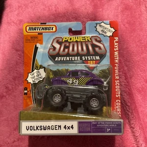 2008 Matchbox Power Scouts Adventure System Purple Volkswagen Motorized  4x4 - Picture 1 of 3