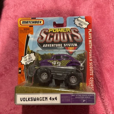 2008 Matchbox Power Scouts Adventure System Purple Volkswagen Motorized  4x4 - Image 1 of 3