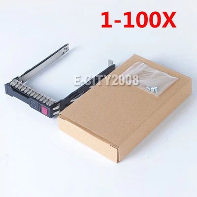Lot 2.5'' SFF SAS SATA Drive Tray Caddy For HP DL560P DL580 DL360 G8 G9 Gen 9 8 - Image 1 of 4