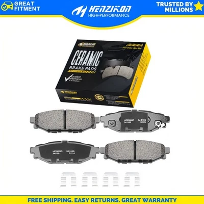 Pastillas de freno traseras P-1114 para Subaru Forester Impreza Outback Legacy XV Crosstrek Foto 1 de 4