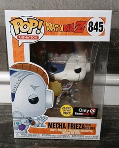 Mecha Frieza w Blaster #845 Funko Pop Dragon Ball Z GameStop Exclusive Glow NEW - Picture 1 of 6