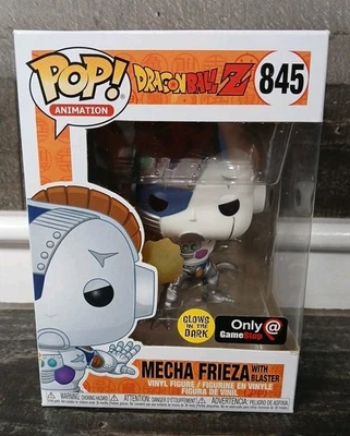 Mecha Frieza w Blaster #845 Funko Pop Dragon Ball Z GameStop Exclusive Glow NEW - Image 1 of 4