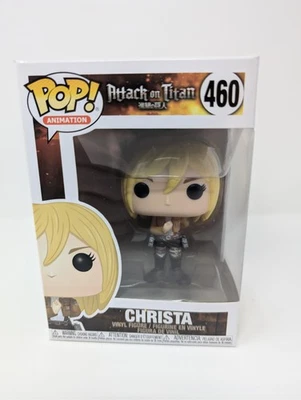 Boneco colecionável Funko Pop animação Attack on Titan Christa 460 vinil - Imagem 1 de 4