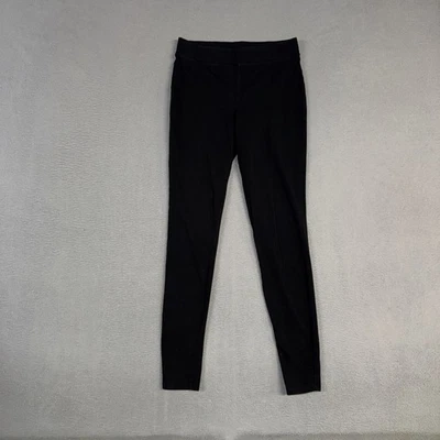Pantalones Legging Express Para Mujer’s SP Negro Ajustado Tobillo Elástico Algodón Ponte Foto 1 de 4