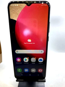 Samsung Galaxy A02s SM-A025G/DSN - 32GB - Black (Unlocked) (Dual SIM) B3-1 - Picture 1 of 8