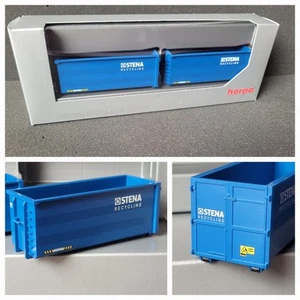 Stena Recycling  Göteborg  Sweden  2x Abroller Abroll Container - Bild 1 von 8