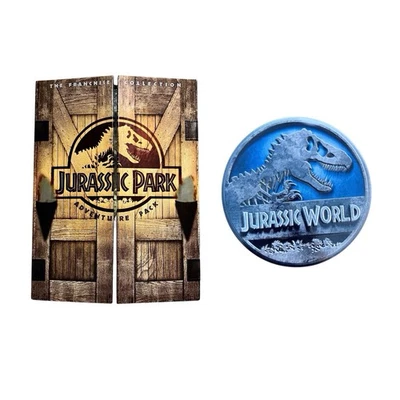 Lot Of Collector’s Edition: Jurassic Park #1-3 DVDs & Jurassic World DVD/Bluray - Image 1 of 4