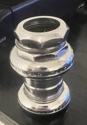 CAMPAGNOLO NUOVO RECORD 1039 Strada Headset - 1" Threaded Vintage Steel Original - Image 1 of 3