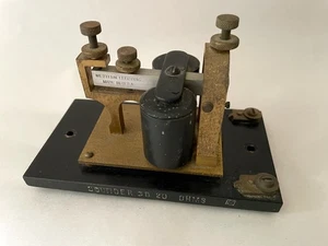 Western Electric Telegraph Sounder - 3B 20 OHMS – Vintage Antique - Morse Code - Picture 1 of 10