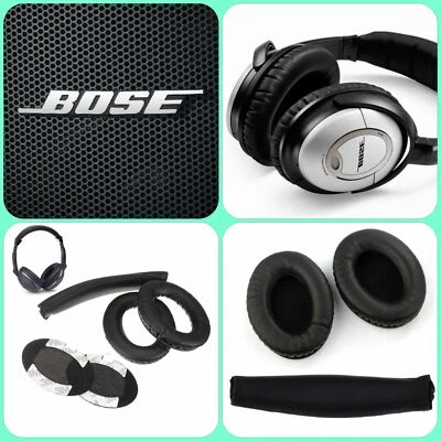 Replacement Cushions Ear Pads Headband for BOSE QuietComfort QC15 QC2 Headphones - Image 1 of 4