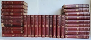 1900 COMPLETE WORKS of CHARLES DICKENS antique 30 VOLUMES in ENGLISH - Picture 1 of 18