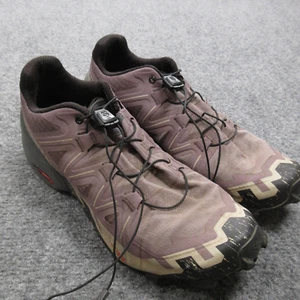 Salomon Speedcross 6 Shoes Mens Size 7.5 Trail Running Brown Ortholite Contagrip - Picture 1 of 16