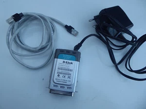 D-Link Fast Ethernet Print Server DP-301P+ Parallel Centronics inkl. Netzteil - Bild 1 von 6