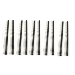 	10pcs 2.54mm 40pin Round Female Socket Pin Header Strip 1x40p Single Row	 - Picture 1 of 3
