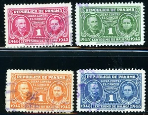 Briefmarken Panama, Scott # RA15-RA18 gebraucht, kompletter Satz - Bild 1 von 1