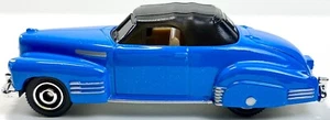 Matchbox 1941 Cadillac Series 62 Convertible Coupe Blue 1:64 LOOSE - Picture 1 of 3