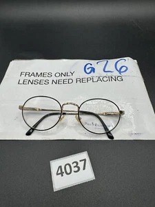 Polo Ralph Lauren Classic 140 075 Round EYEGLASSES FRAMES 49-20 130 Professor - Picture 1 of 9