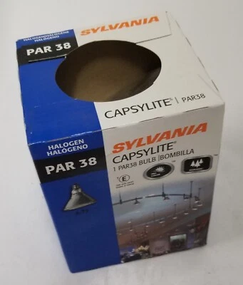 NEW SYLVANIA PAR38 75-WATT 120V 5000 HR CAPSYLITE 1060 LUMENS FLOODLIGHT - Image 1 of 4