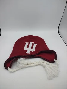 Indiana  Hoosiers NCAA Zephyr Graf-X Beanie with Tassels Cap  Women - Picture 1 of 5