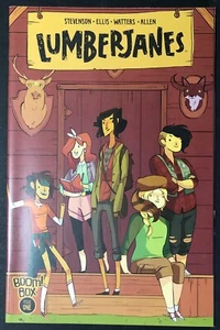 LUMBERJANES #1 1. Druck 2014 NOELLE STEVENSON Ausleger! Studios NM-9.2/9.4 schön! - Bild 1 von 3