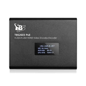 Codificador y decodificador de video HDMI TBS2603PoE NDI®|HX H.265 H.264 - Imagen 1 de 6