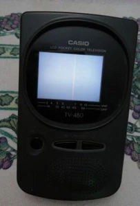 Vintage Casio Personal Portable Pocket LCD Color TV Model TV-480B (Pre-Owned) - Picture 1 of 10